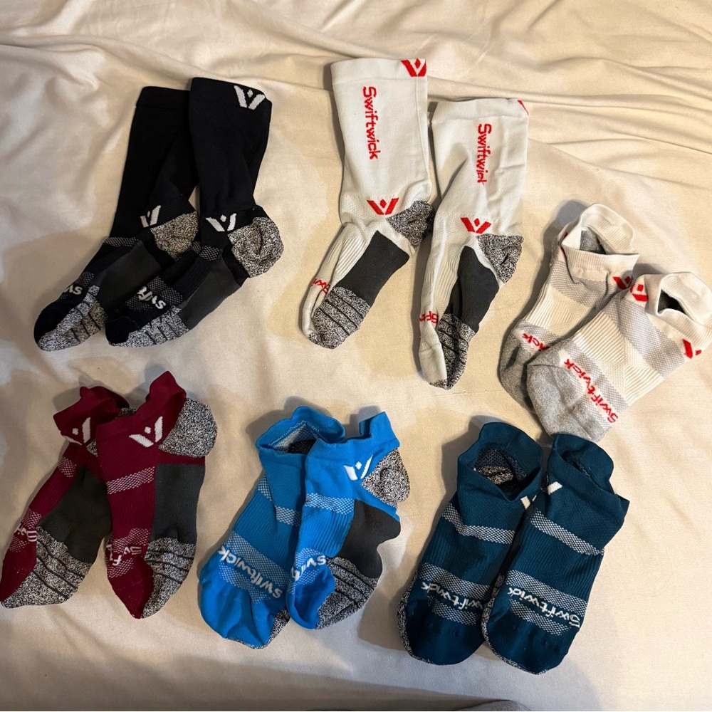 Swiftwick Performance Athletic Socks - Multi-Colo… - image 1